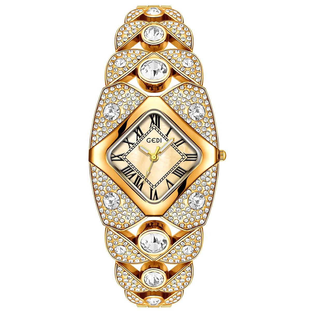 Luxury Watch Girl - UTHAI L008 Relógio feminino elegante, à