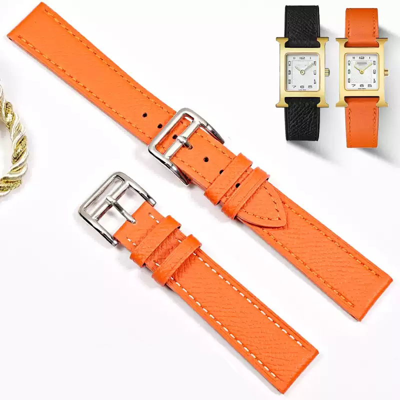 Luxury Watch Hermes - Para hermes h pulseira de couro