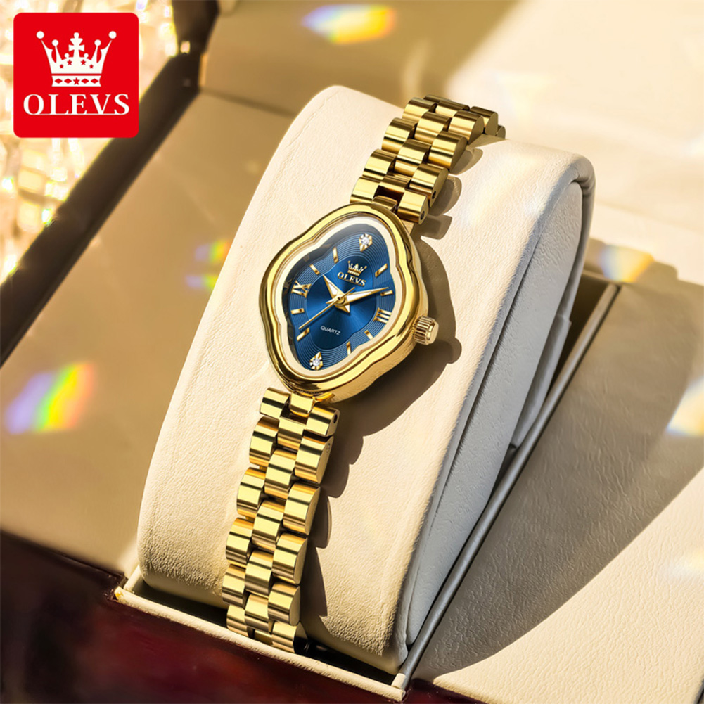 Luxury Watch Girl - Olevs marca novo relógio de quartzo