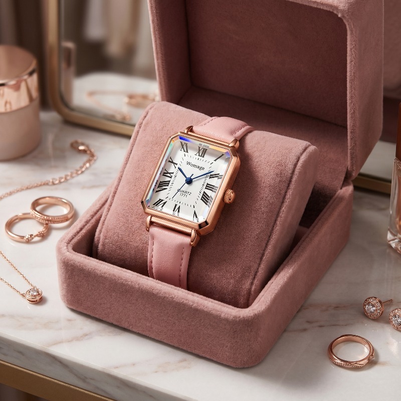 Luxury Watch Brand For Women - Relógios de Quartzo Retangulares de Moda