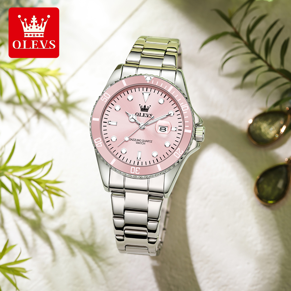 Luxury Watch Brand For Women - OLEVS Relógios femininos de quartzo de