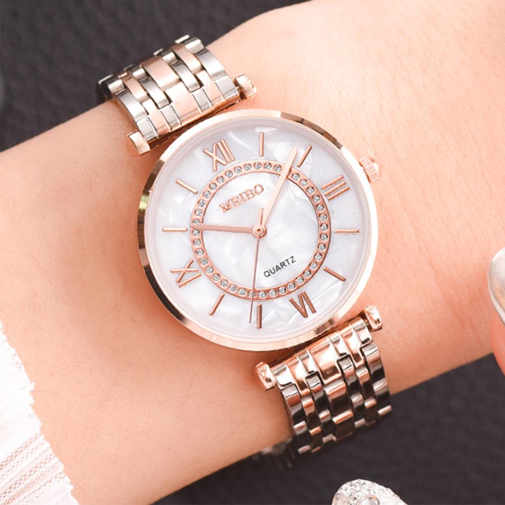 Luxury Watch Brand For Women - Luxo cristal feminino pulseira relógios marca