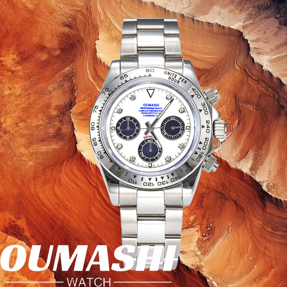 Luxury Watch Straps - Relógios de luxo VK63 com vidro