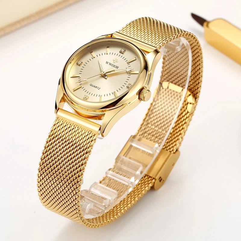 Luxury Watch Brand For Women - Wwoor marca de luxo vestido relógio