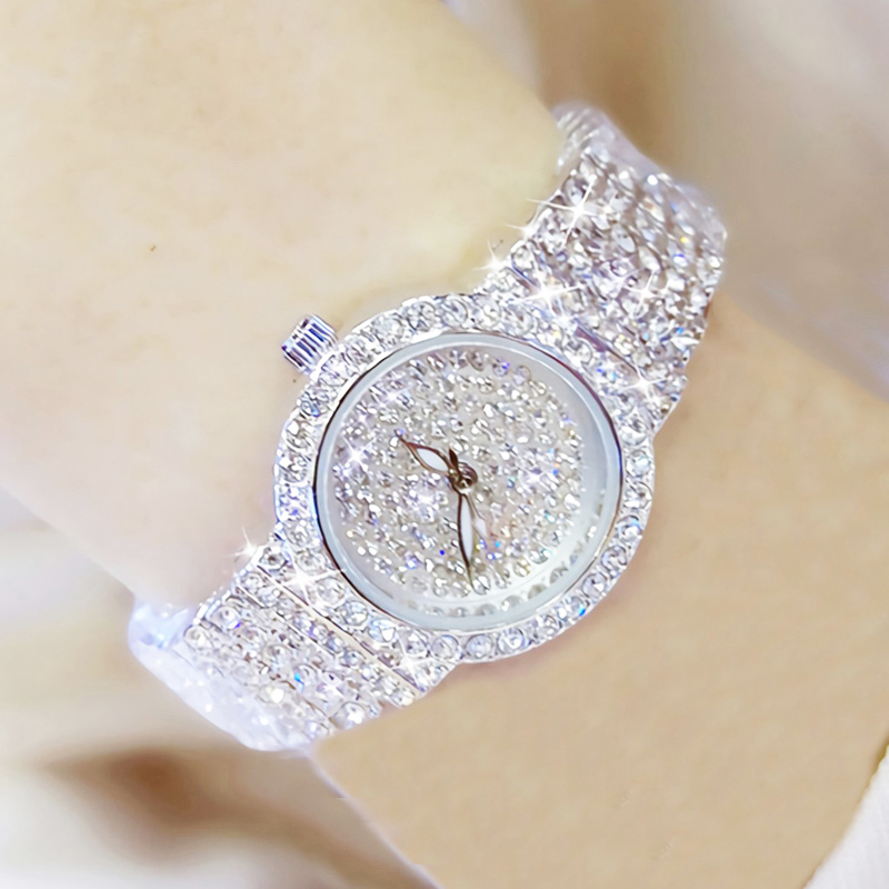 BS-Relógios De Pulso De Diaman - Luxury Watch Brand For Women avaliação e preço