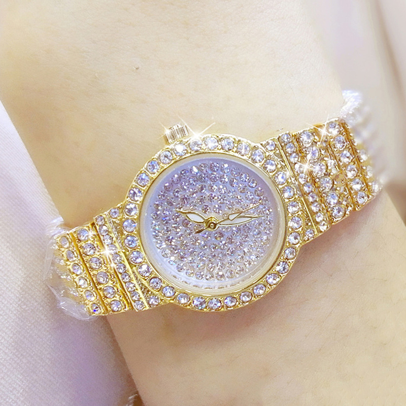 BS-Relógios De Pulso De Diaman - Luxury Watch Brand For Women avaliação e preço