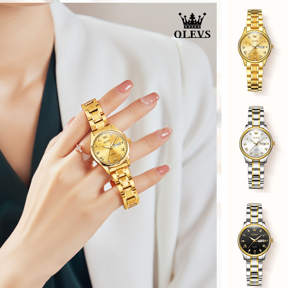 OLEVS-Relógio de Quartzo Imper - Luxury Watch Brand For Women avaliação e preço