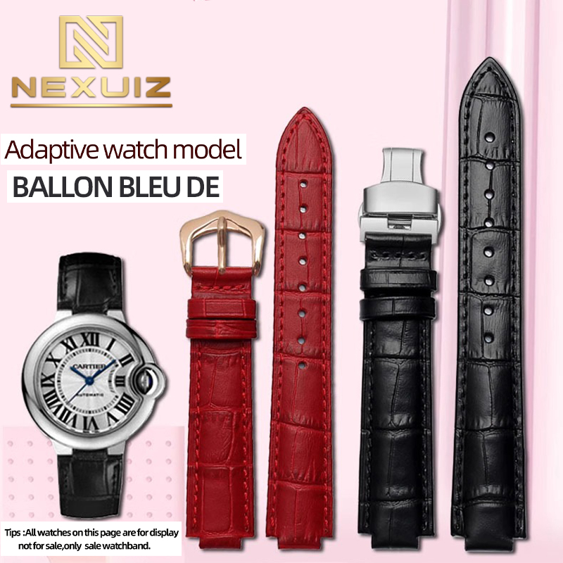 Pulseira de relógio de couro p - Cartier Watch Ballon Bleu avaliação e preço