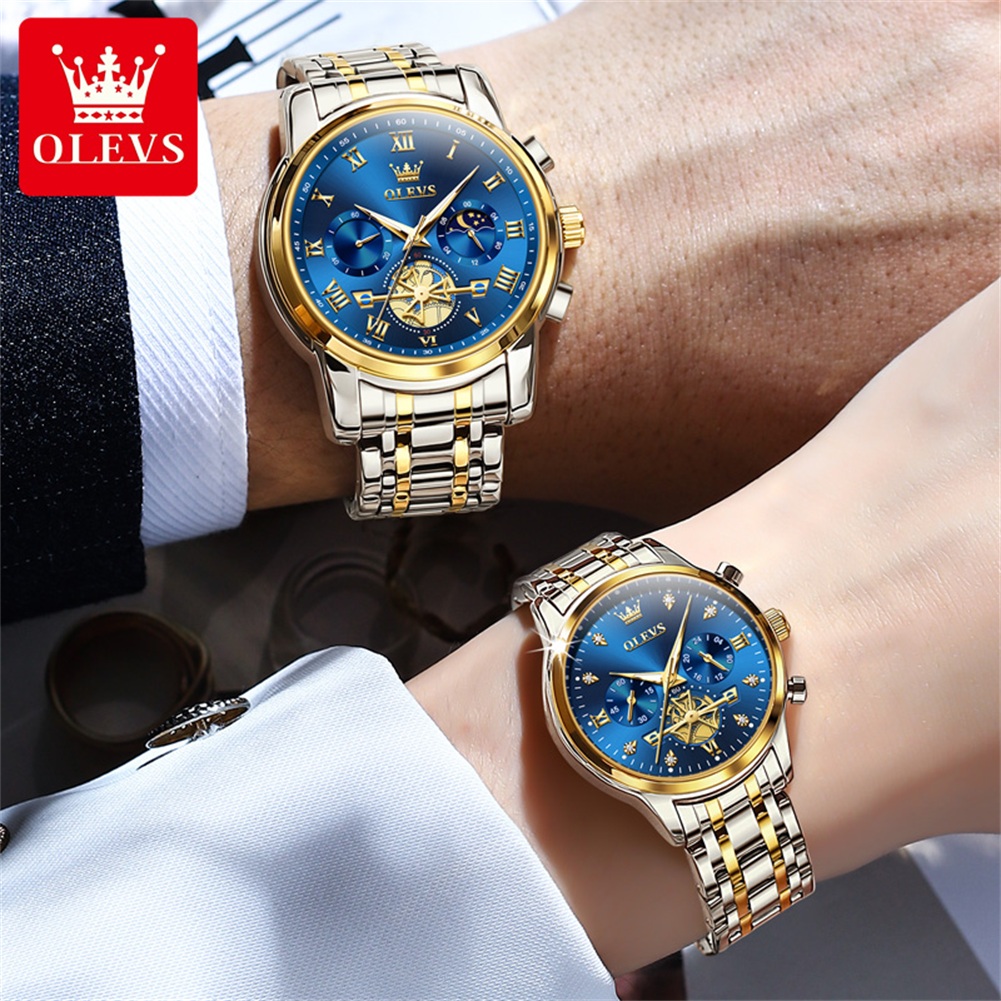 Olevs relógio de quartzo para  - Luxury Watch Zone avaliação e preço