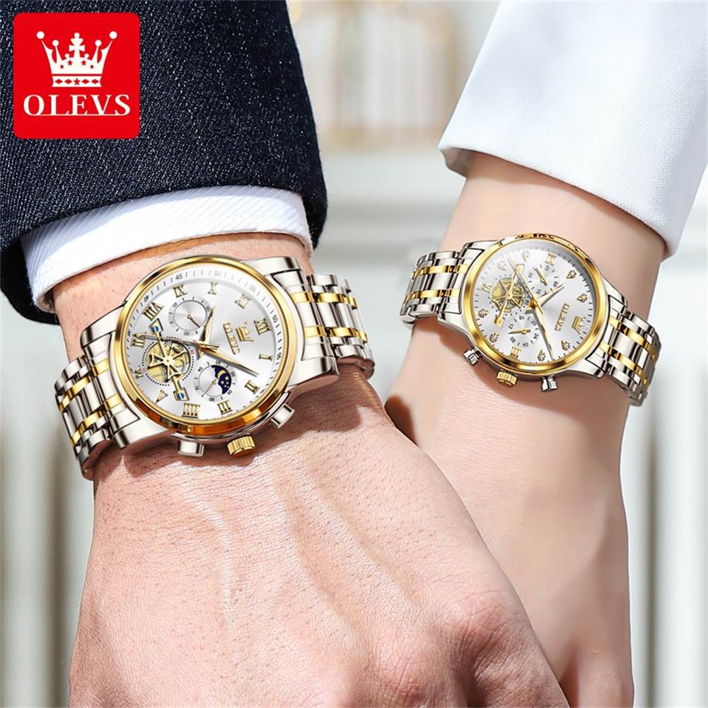 Olevs relógio de quartzo para  - Luxury Watch Zone avaliação e preço