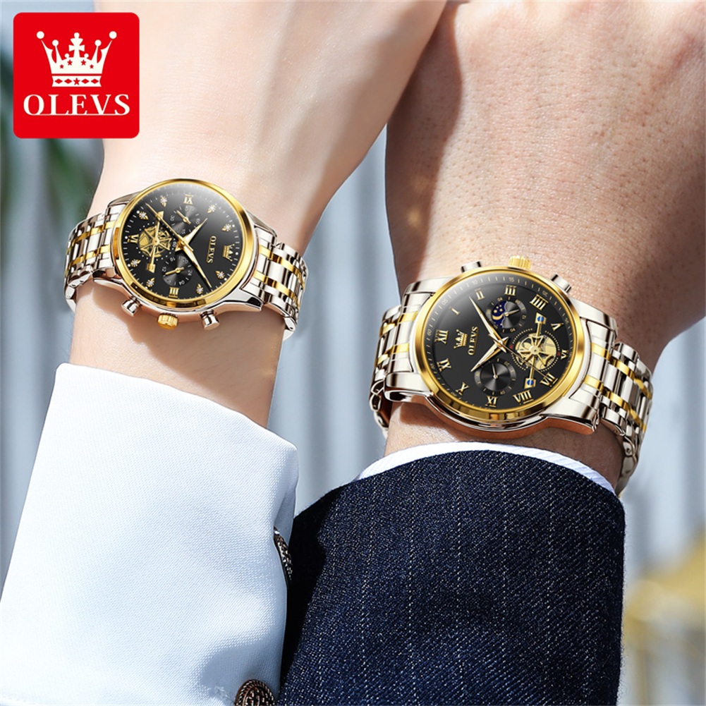 Olevs relógio de quartzo para  - Luxury Watch Zone avaliação e preço