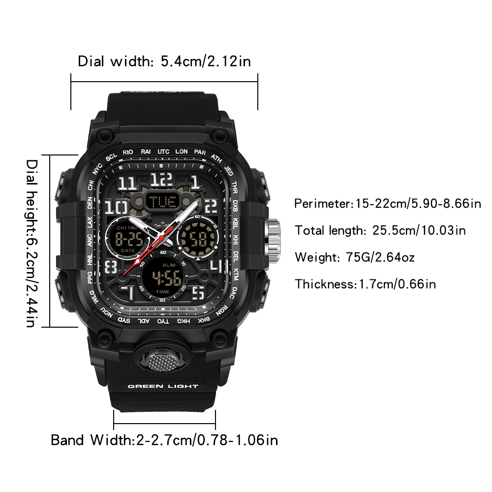Relógio Esportivo Masculino de - Luxury Watch Zone avaliação e preço