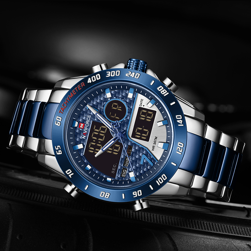 Naviforce relógios digitais pa - Luxury Watch Zone avaliação e preço