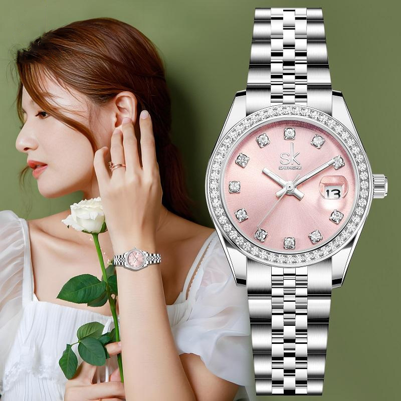 Relógio feminino elegante UTHA - Luxury Watch Straps avaliação e preço