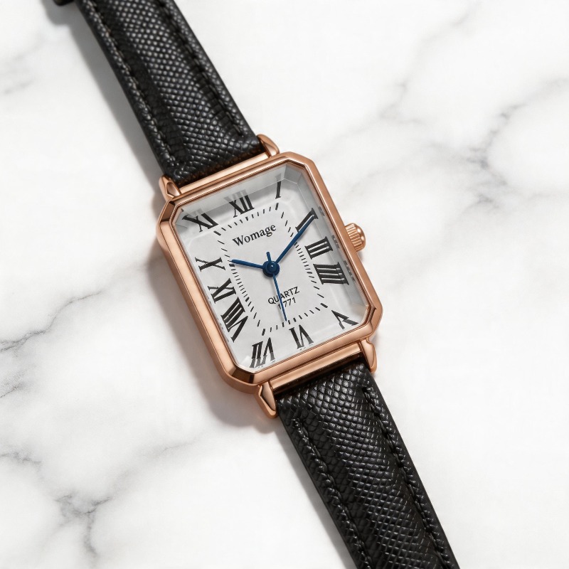 Relógios de Quartzo Retangular - Luxury Watch Brand For Women avaliação e preço