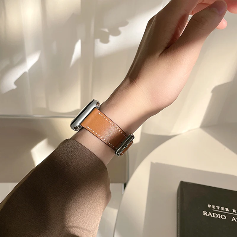 Pulseiras de couro para Apple  - Luxury Watch Hermes avaliação e preço