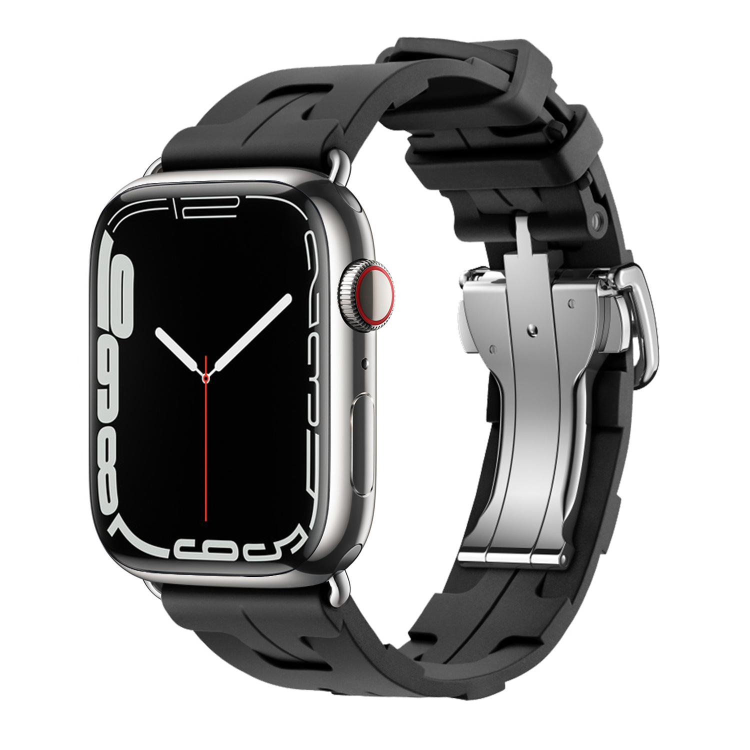 Pulseira de silicone para appl - Luxury Watch Hermes avaliação e preço