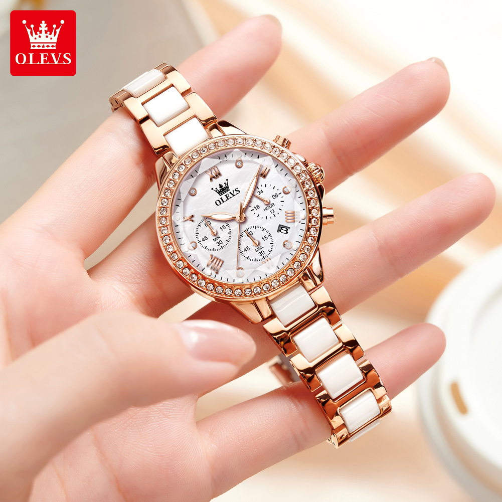 Relógio de Quartzo Feminino OL - Luxury Watch Zone avaliação e preço