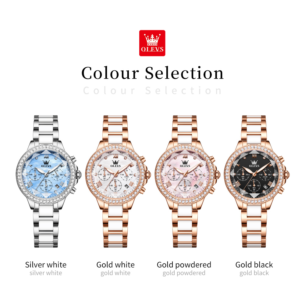 Relógio de Quartzo Feminino OL - Luxury Watch Zone avaliação e preço