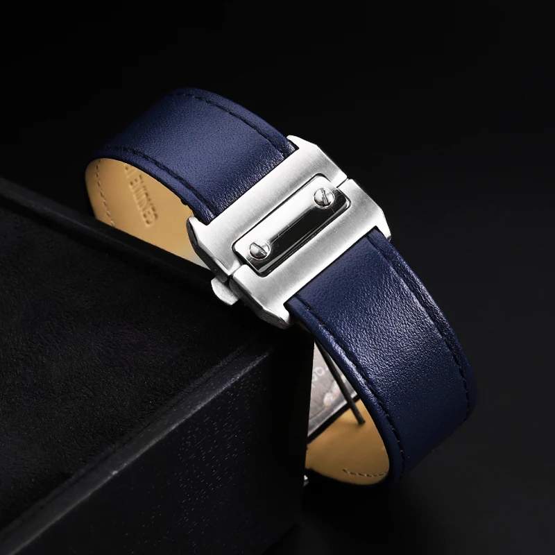 Pulseira de relógio de couro g - Cartier Watch Santos avaliação e preço