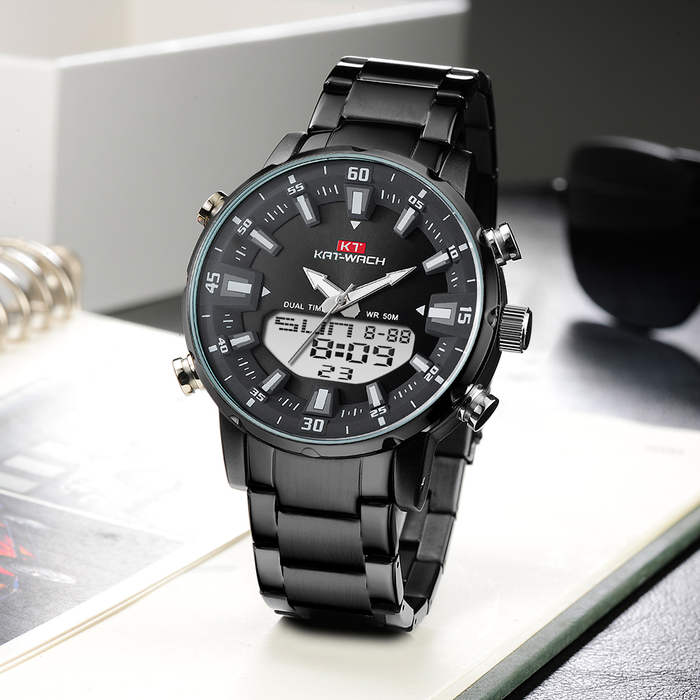 KAT-WACH Relógio digital de qu - Luxury Watch Zone avaliação e preço