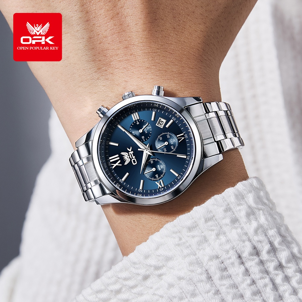 OPK 6052 Relógio Masculino Dat - Luxury Watch Zone avaliação e preço