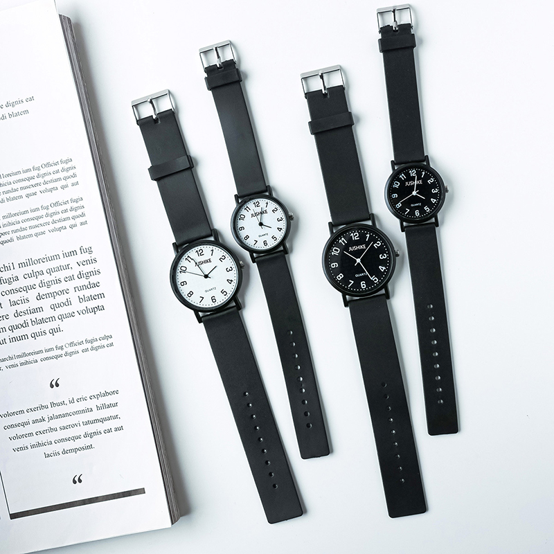 Simples relógio preto relógios - Luxury Watch Girl avaliação e preço